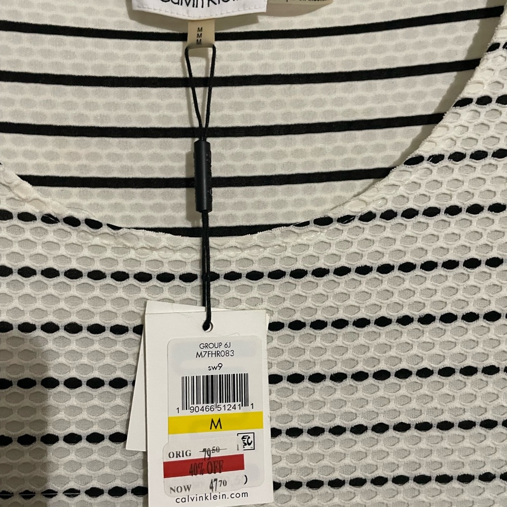 Calvin Klein womens shirt. NWT.
